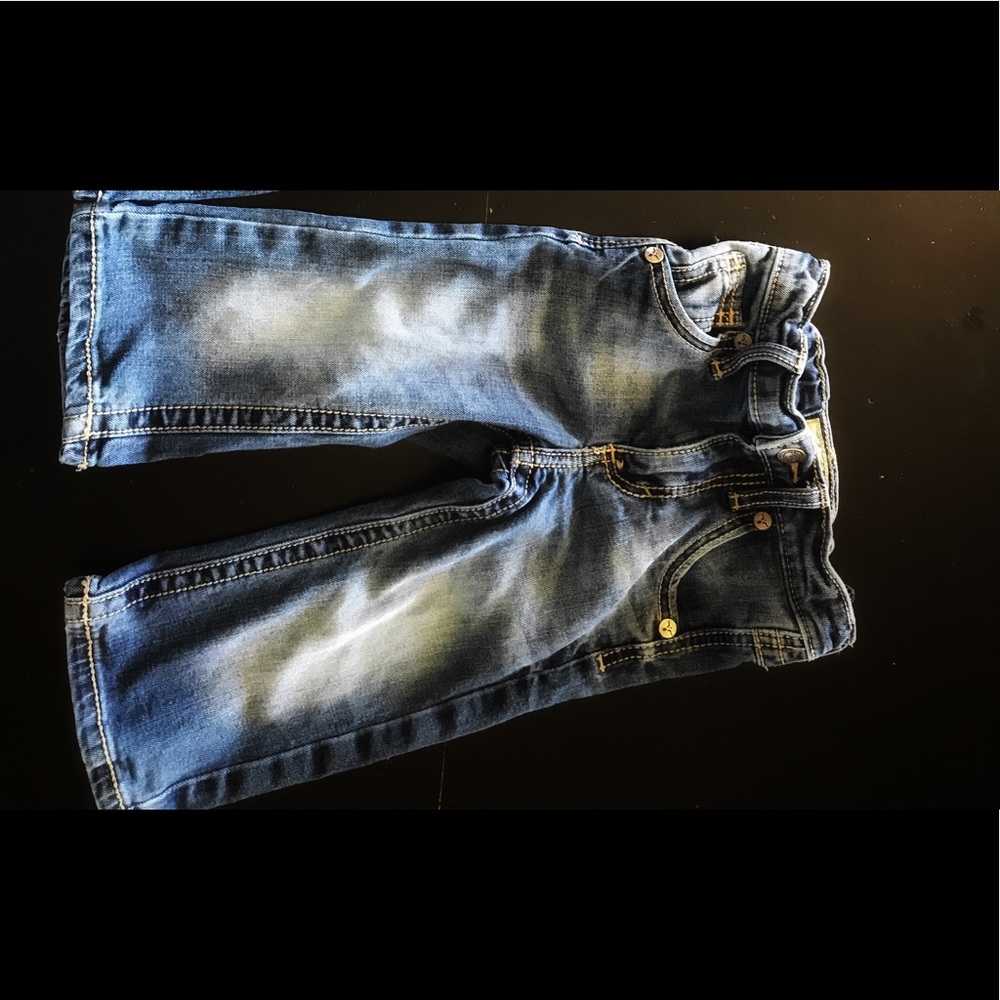 2 pair Boys 2T Wrangler 20X Jeans
